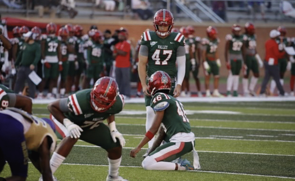 Meet Marko Jovisic, the standout kicker from Mississippi Valley State University, ready for the 2026 NFL Draft.